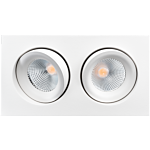 SG 902590 Junistar Lux Square Wit 2X7W 1160lm 2700K Warm Wit Ra 98