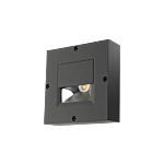 SG 923127 Callisto Wall Square Grafiet 3W LED 140lm 3000K Wit Ra 80