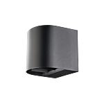 SG 641732 Artes Round Zwart 8W 360lm 3000K Wit Ra 80