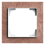 Busch Jaeger 1721-4097 Busch-art linear 1-voudig Slate terra rosso