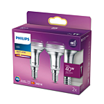 Philips 929001891118 LED Reflector R50 ND 2,8-40W E14 Warm wit 36° Multipack 2 stuks