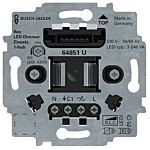 Busch-Jaeger 64851 U LED dimmersokkel Flex 1-voudig Inbouw 3-240W