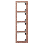 Busch Jaeger 1724-4097 Busch-art linear 4-voudig Slate terra rosso