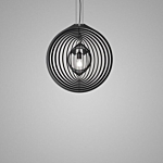 Delta Light 24013 0000 B SOIREE RC 56 E27 Zwart