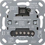 Gira 540200 System 3000 Universeel LED dimmer basiselement Komfort 2-voudig