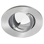 Lumiance 3084061 Inset trend 75 swing IP44 Geborsteld aluminium (GU10)