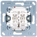 Jung 535 EU Impulsdrukker 2-voudig Maakcontact 10 A 250V