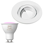 Inbouwspot Lumiance IP44 Outdoor Inclusief Hue White en Color (GU10) Wit (Outdoor)
