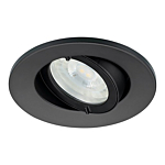 Lumiance 3084102 Inset trend 75 swing IP44 Zwart (GU10)