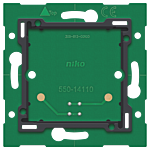 Niko 550-14110 Enkelvoudige muurprint met connector voor Niko Home Control