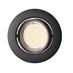 Philips Peridot Inbouwspot Richtbare spot GU10 Zwart