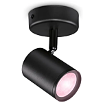 Wiz 929002659022 Imageo Spots 5W Color Zwart