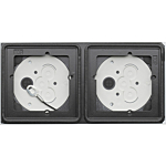 Gira 5502910 System 106 opbouwbehuizing 2-voudig Antraciet
