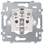 Niko 170-34200 Sokkel voor stopcontact met randaarde Inbouwdiepte 28,5mm 16 A/250 Vac Schroefklemmen
