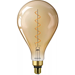 Philips 929002983501 Vintage LED Filament Giants D A160 7-40W E27 Gold Flame