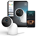 Philips Hue Secure 2K beveiligingscamera met cameravoet Wit
