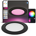 Philips Hue inbouwspot dun van 170 mm Zwart