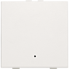 Niko 101-52201 Enkelvoudige drukknop met led en comfortsensoren voor Niko Home Control White