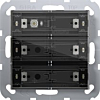 Gira 501300 Tastsensor 4 Standard 3-voudig voor KNX System 55