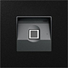 Gira 5551925 System 106 Keyless In Fingerprint-module Zwart mat