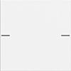 Gira 575127 Wippenset 1-voudig voor tastsensor 4 System 55 Zuiver wit mat