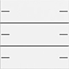 Gira 575327 Wippenset 3-voudig voor tastsensor 4 System 55 Zuiver wit mat