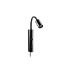 SG 320802 Tube Wall Zwart 8W LED Warm Wit