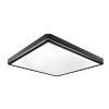 SG 212350 Sense Surface 600x600 Zwart 3770lm 3000K Ra>80 Faseafsnijding