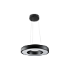 SG 214006 Circulus Pendel Zwart 15W LED 3000K Wit Ra80 Faseafsnijding