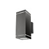 SG Echo Deco Grafiet 2x 6,2W LED 3000K Wit Ra>80