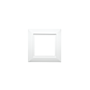 SG 903254 Soft Square Wit 1X Montuur Roestvrij staal