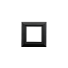 SG 903256 Soft Square Zwart 1X Montuur Roestvrij staal