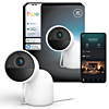 Philips Hue Secure 2K beveiligingscamera met cameravoet Wit
