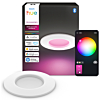 Philips Hue inbouwspot dun van 90 mm Wit