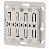 126031 Eaton xComfort Pulsdrukker 4-voudig universeel 55 mm systeem zonder ledsignalering