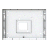 Busch Jaeger ST/A10.1-811 Montageframe voor opbouw Busch-SmartTouch Wit