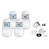 Honeywell HR934WE Home Radiatorthermostaatknop (set van 4 stuks)