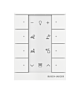 Busch Jaeger SB-F-8.0.11-884 Free@home Tenton 8-voudig Studiowit mat