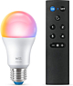 Wiz 929003611231 Gekleurd en Wit Licht A60 8,5W met afstandsbediening