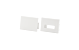 SG 391448 StripLine Wit Eindstuk Opbouweenheid kit Polycarbonaat (PC)
