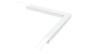 SG 391460 StripLine Wit Profiel opbouweenheid hoek