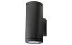 SG 624698 Metro Zwart 2x 6.2W GU10 3000K Wit Faseafsnijding