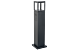 SG 630065 Fagernes Bollard Sokkellamp met Stopcontact Zwart 270lm 8W Ra80 Faseafsnijding