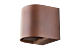 SG 641734 Artes Round Corten 8W LED Warm Wit