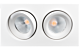 SG 902590 Junistar Lux Square Wit 2X 1160lm 2700K Ra 98 Faseafsnijding