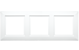 SG 903258 Soft Square Wit 3X Montuur Roestvrij staal