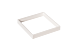 SG 903266 Soft Square Wit Spacer Aluminium