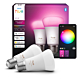 Philips Hue White and Color Ambiance A60 - E27 slimme lamp - 1100 - 2-pack