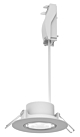 Philips 8721103037930 Inbouwspot Cilantro 5W Wit SceneSwitch Warm wit