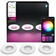 Philips 929004611301 Hue Xamento Wit 3x inbouwspot White and Color Ambiance